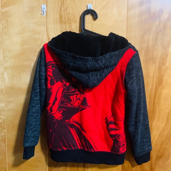 COPY - Big boys  Starwars zipped Jacket with hoody - Picture 2 of 4